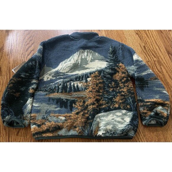 Rocky Mountain National Park Sweatshirt Boys Pullover Size 6/7 Sherpa Elk - Picture 5 of 8